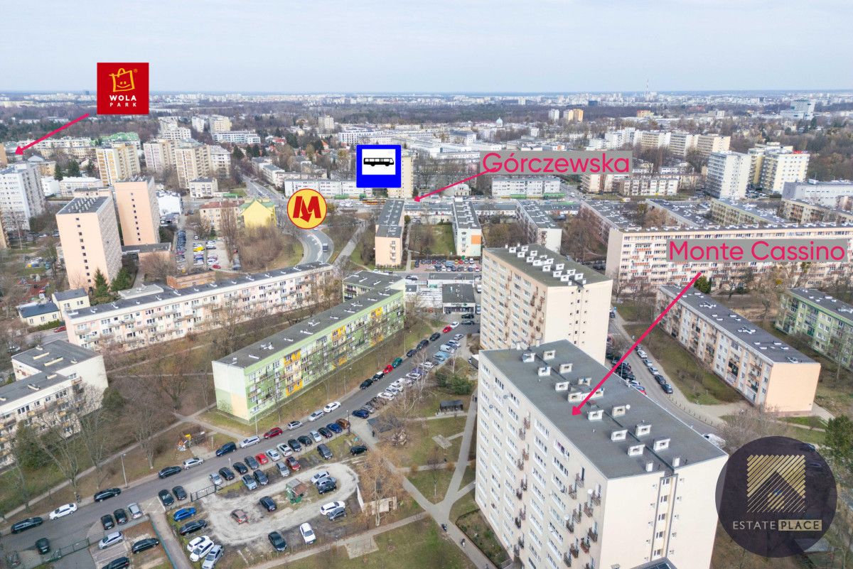 Mieszkanie 2-pokojowe Warszawa Wola, ul. Monte Cassino. Zdjęcie 8