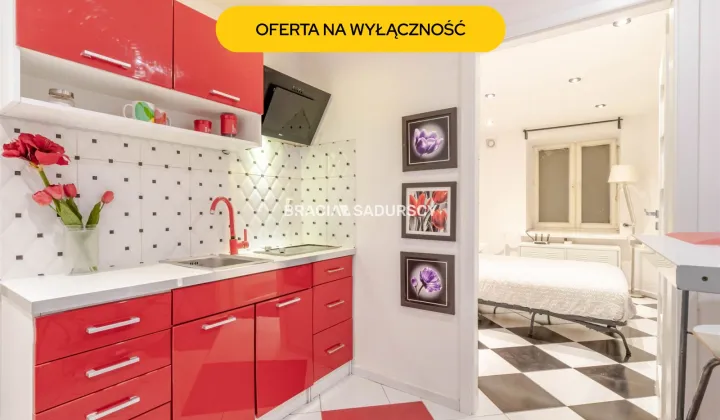 Mieszkanie 1-pokojowe Kraków Stare Miasto, ul. Bonerowska