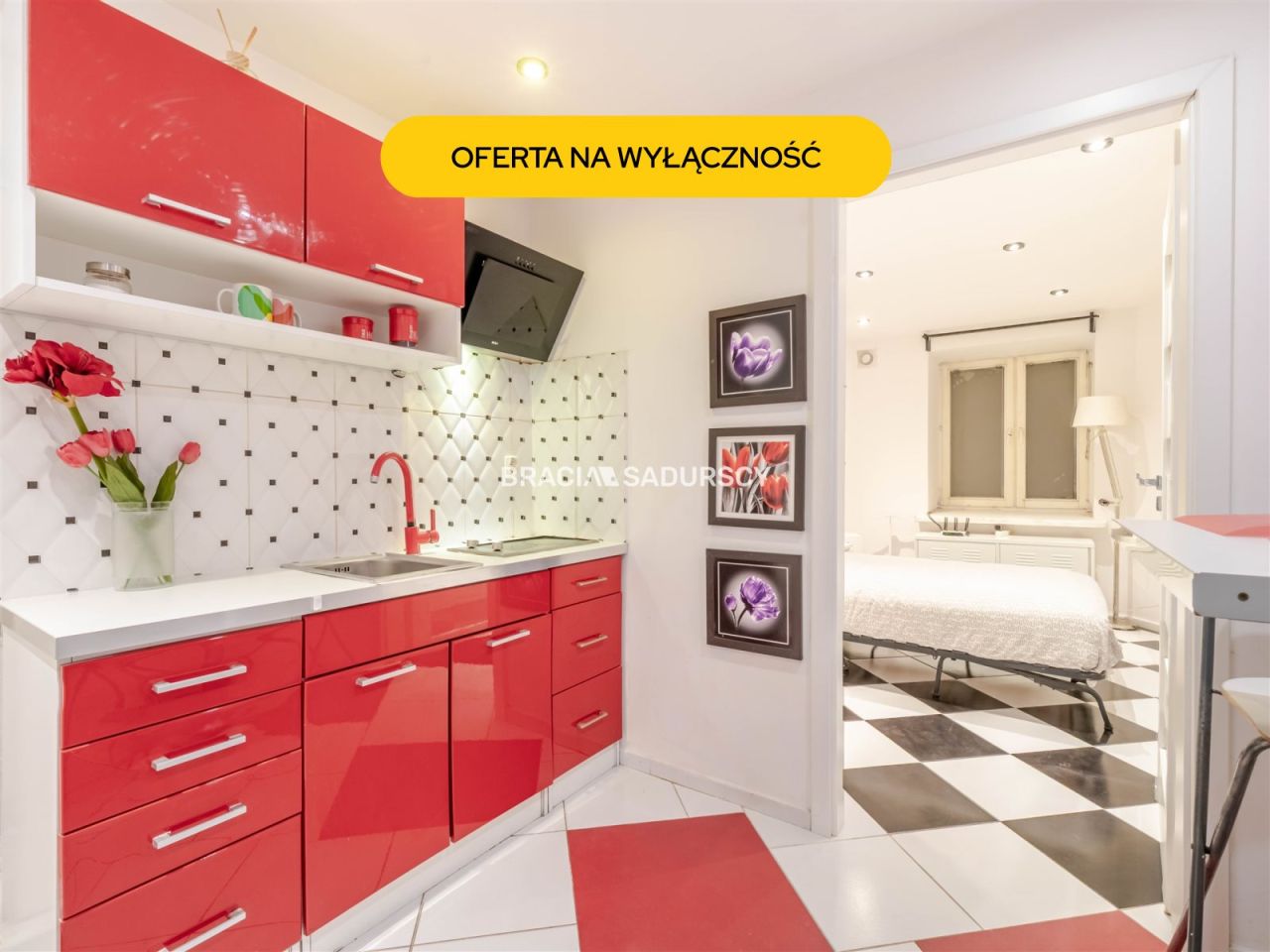 Mieszkanie 1-pokojowe Kraków Stare Miasto, ul. Bonerowska. Zdjęcie 1
