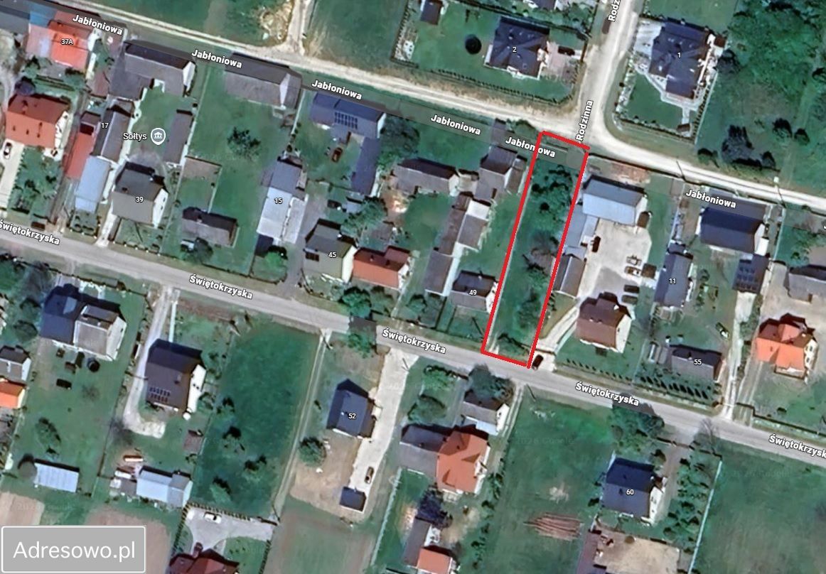 Działka budowlana Kuby-Młyny, ul. Świętokrzyska. Zdjęcie 2