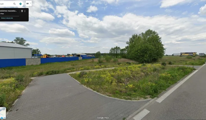 Działka inwestycyjna Emilianów