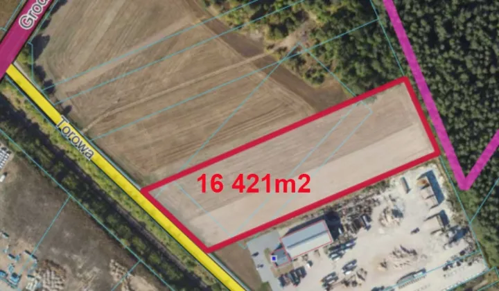 Działka inwestycyjna Sokółka, ul. Torowa