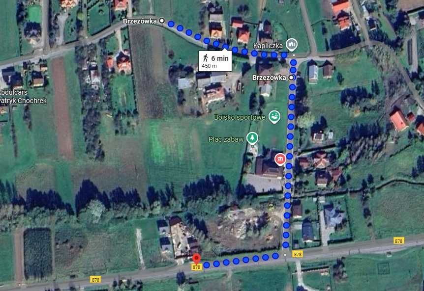 Działka budowlana Brzezówka. Zdjęcie 2