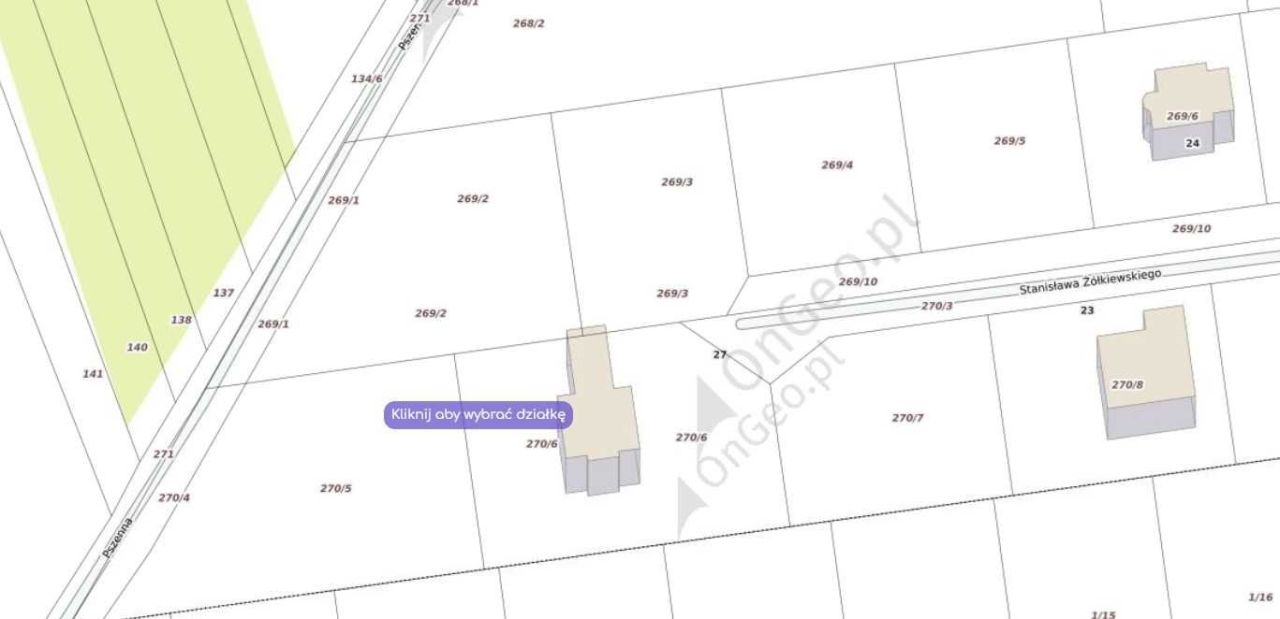 Działka budowlana Chełm, ul. Pszenna. Zdjęcie 1