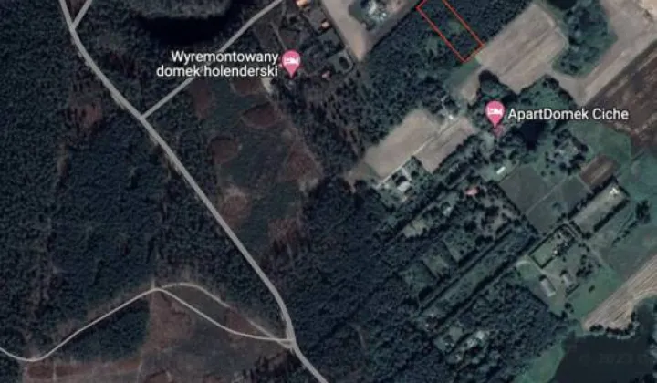 Działka rekreacyjna Ciche