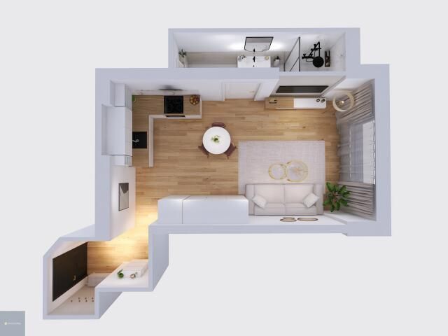 Mieszkanie 1-pokojowe Katowice Śródmieście, ul. Tadeusza Kościuszki. Zdjęcie 15