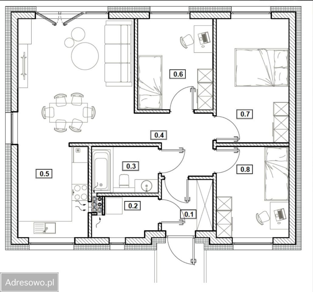 dom wolnostojący, 3 pokoje Kijowskie Nowiny. Zdjęcie 2
