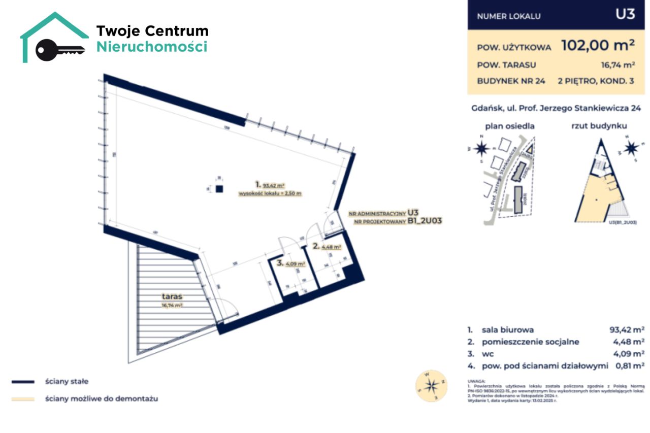 Lokal Gdańsk Jasień, ul. prof. Jerzego Stankiewicza. Zdjęcie 11