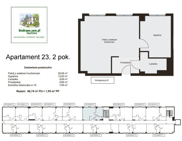Mieszkanie 2-pokojowe Duszniki-Zdrój. Zdjęcie 14