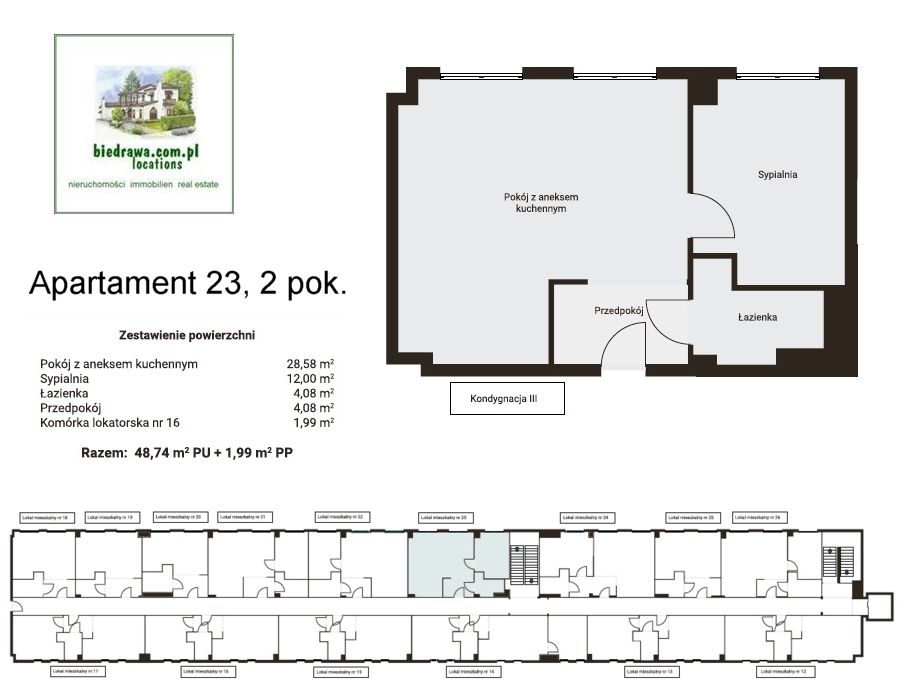 Mieszkanie 2-pokojowe Duszniki-Zdrój. Zdjęcie 14