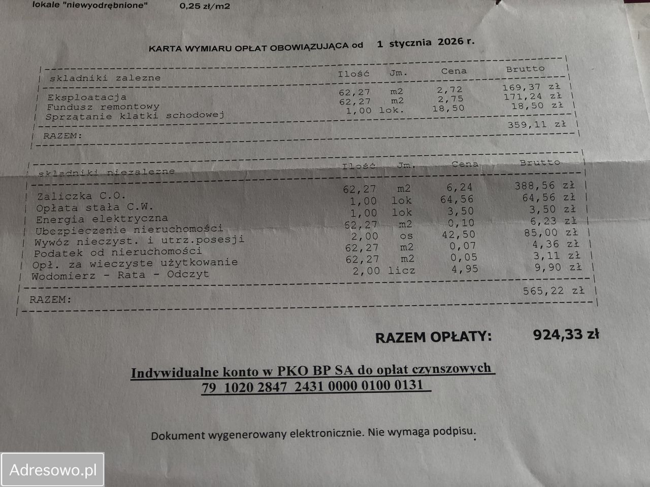 Mieszkanie 3-pokojowe Połczyn-Zdrój, ul. Nowa. Zdjęcie 10