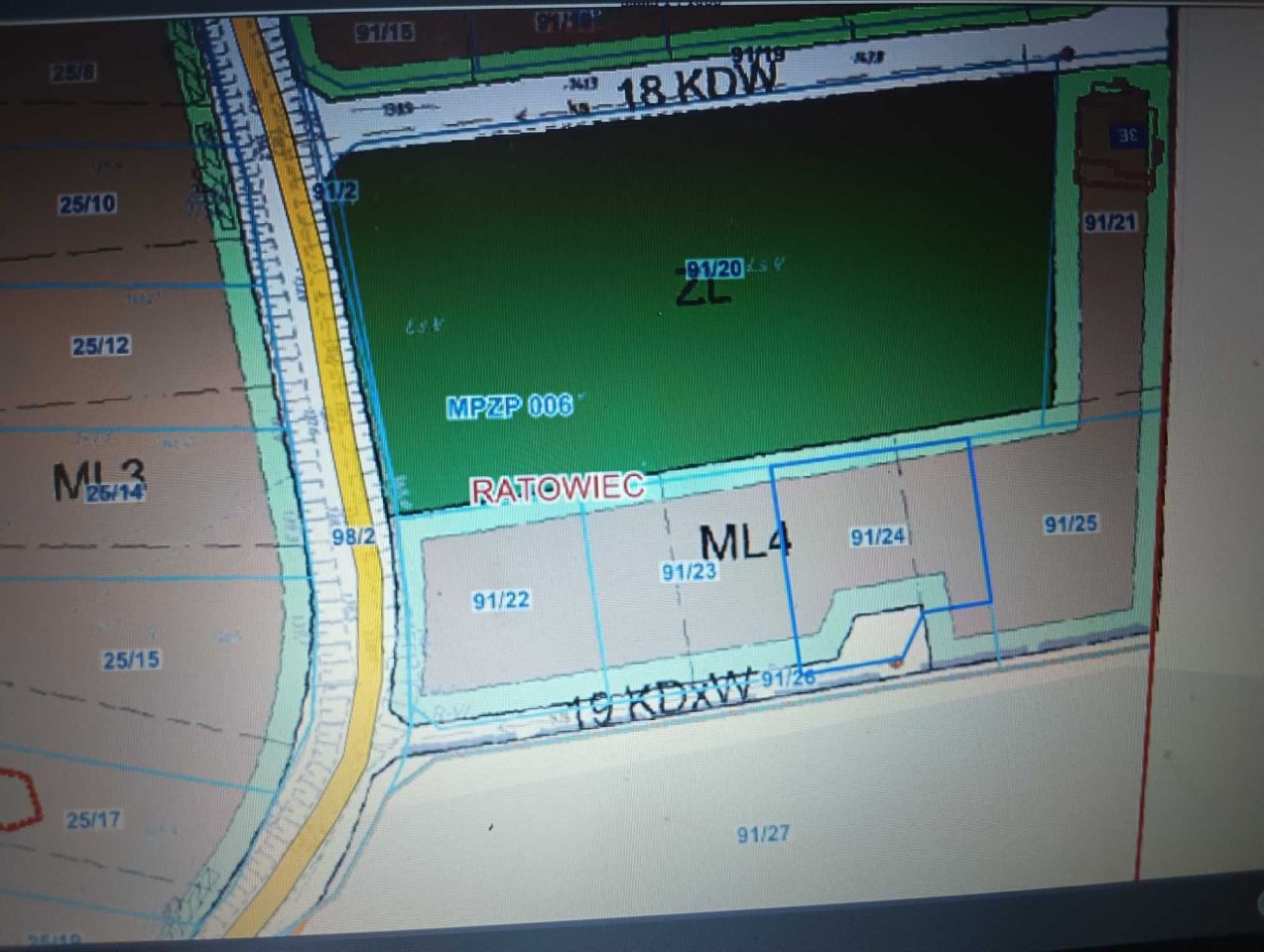 Działka budowlana Ratowiec. Zdjęcie 5