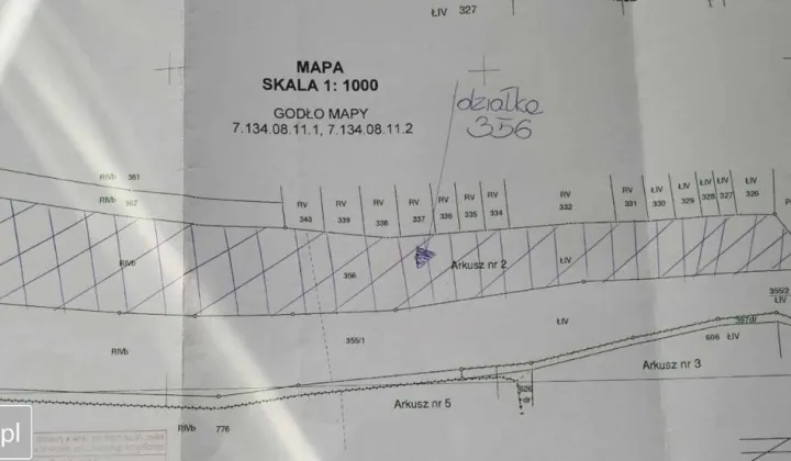 Działka budowlana Podzamcze