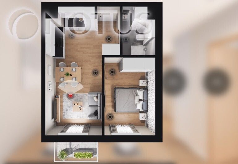 Mieszkanie 2-pokojowe Chorzów, ul. Mazurska. Zdjęcie 4