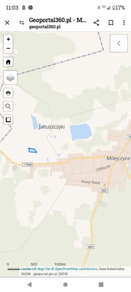 Działka rolna Milejczyce. Zdjęcie 3