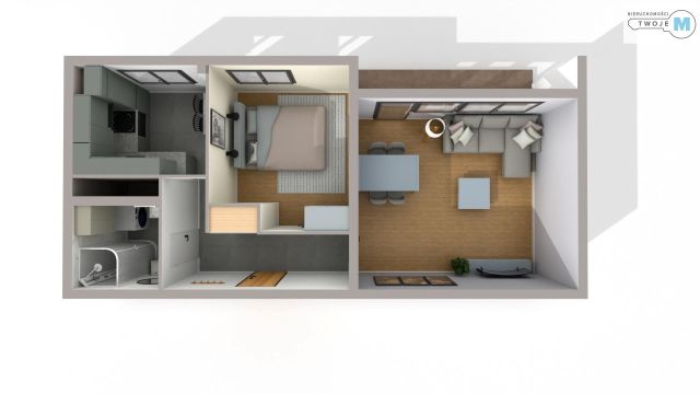 Mieszkanie 2-pokojowe Kielce Barwinek. Zdjęcie 19