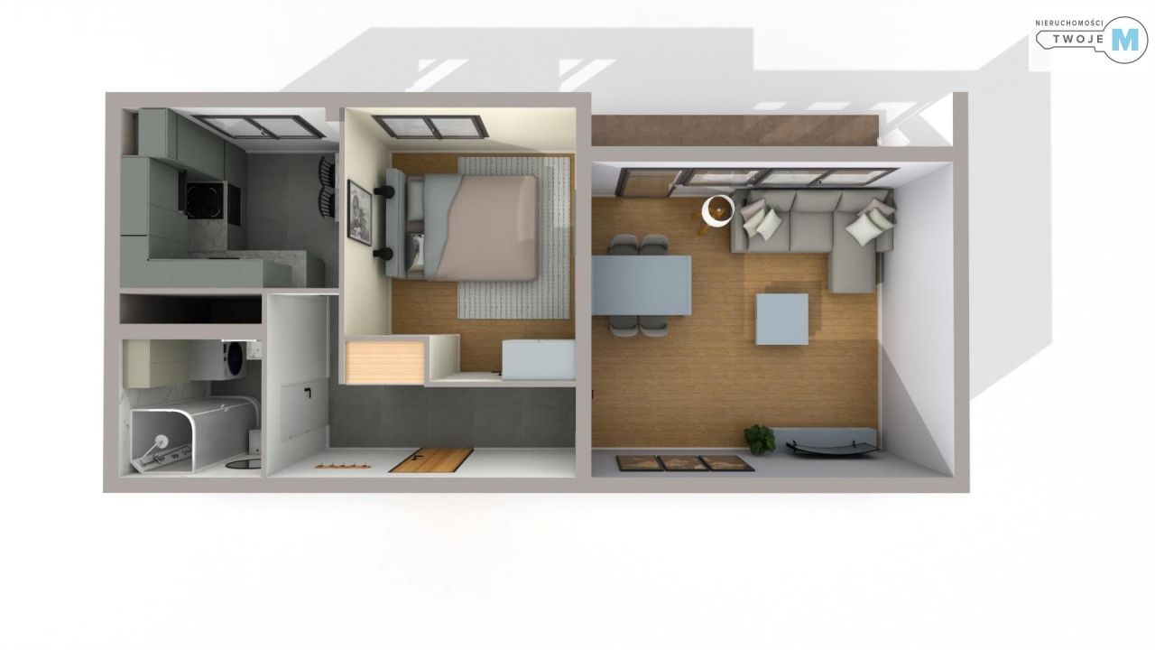 Mieszkanie 2-pokojowe Kielce Barwinek. Zdjęcie 19