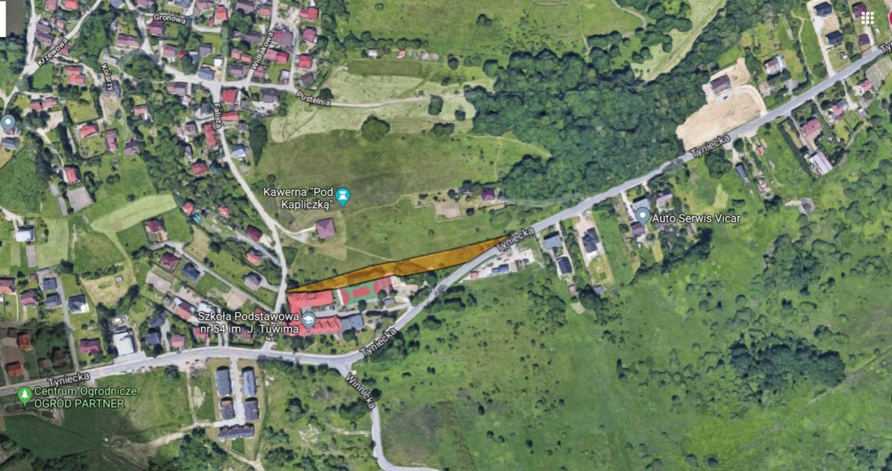 Działka inwestycyjna Kraków Podgórze, ul. Tyniecka. Zdjęcie 6