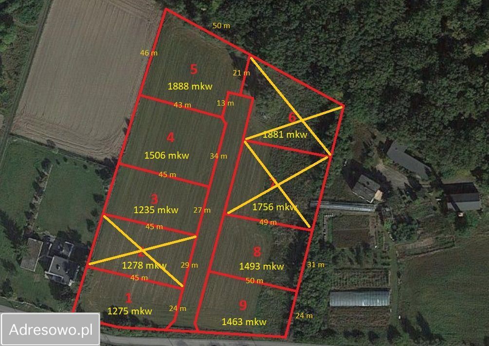 Działka budowlana Radziwiłłów. Zdjęcie 3