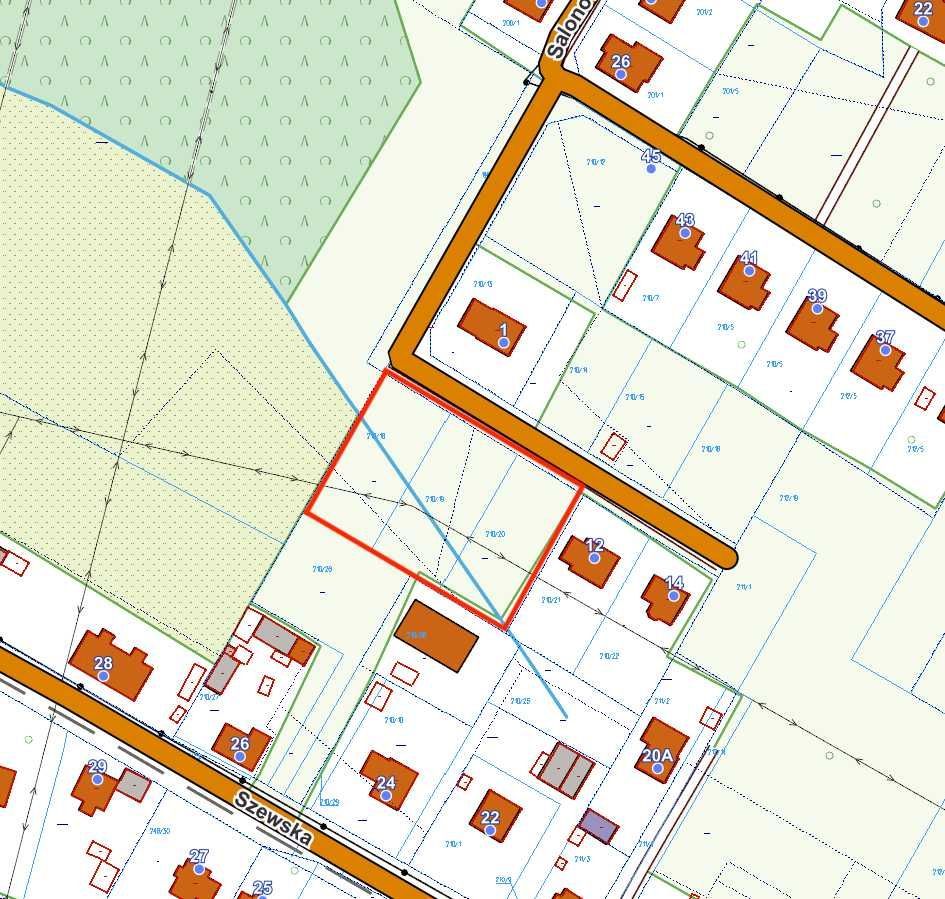 Działka budowlana Zagrody Zgórsko, ul. Widokowa. Zdjęcie 2