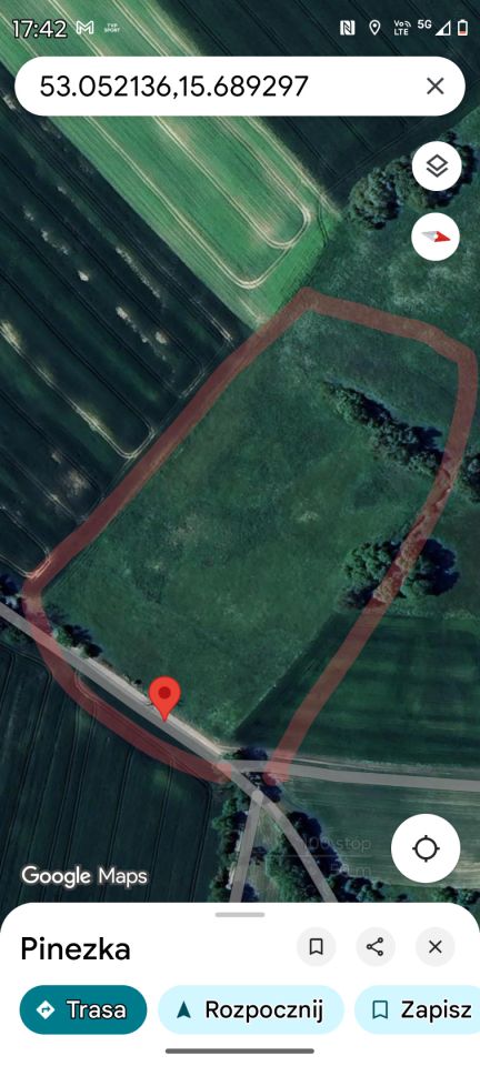 Działka rolna Budzice