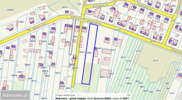 Działka budowlana Wojkowice, ul. Połaniecka. Zdjęcie 1