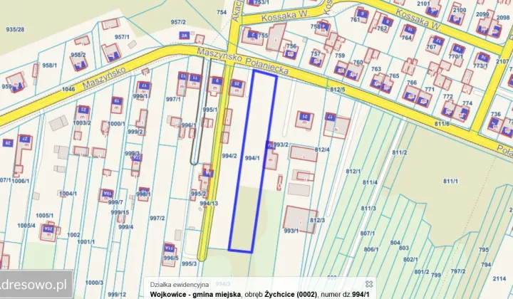 Działka budowlana Wojkowice, ul. Połaniecka