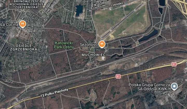 Mieszkanie 2-pokojowe Katowice Muchowiec