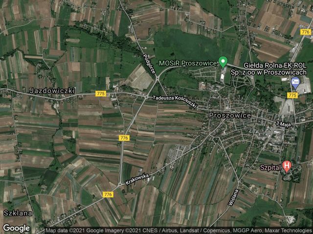 Działka budowlana Proszowice, ul. Armii "Kraków". Zdjęcie 1