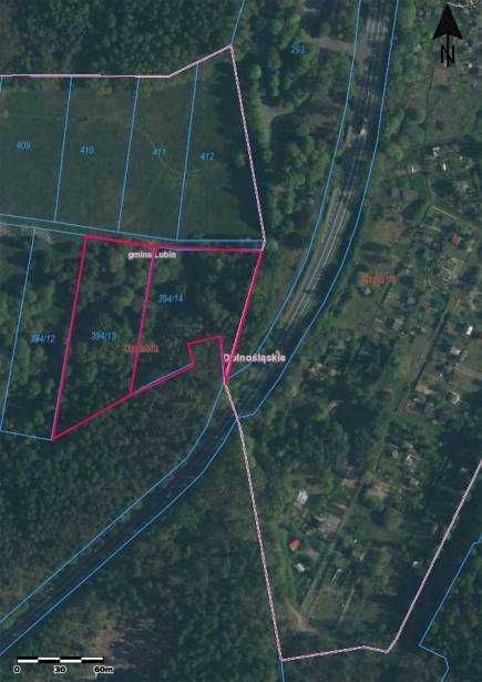 Działka inwestycyjna Lubin