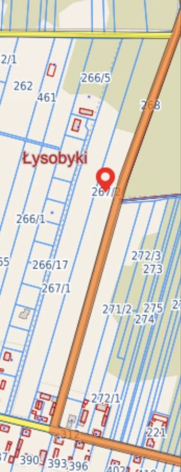 Działka budowlana Łysobyki. Zdjęcie 4