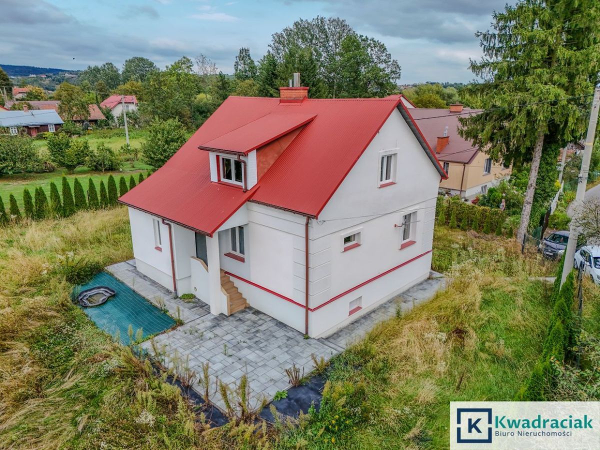 dom wolnostojący, 4 pokoje Jasło Kaczorowy, ul. Kaczorowy