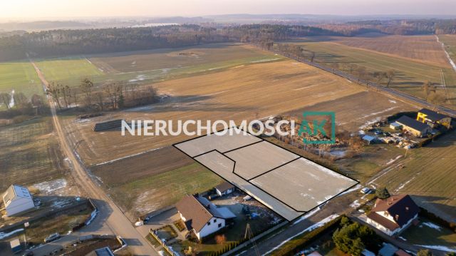 Działka budowlana Lubosz, ul. Wiśniowa. Zdjęcie 3