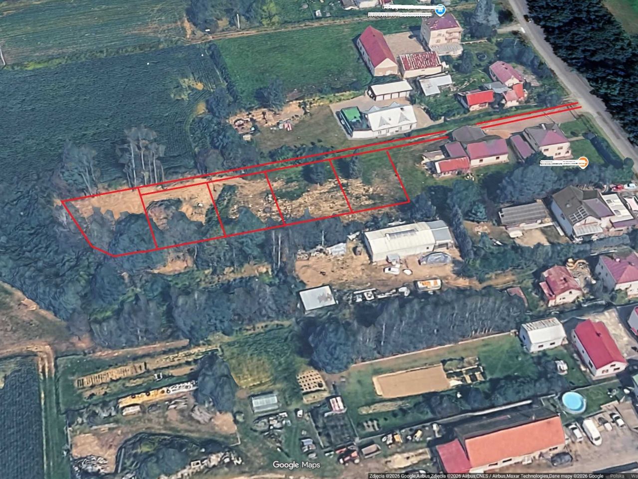 Działka budowlana Krasne. Zdjęcie 3