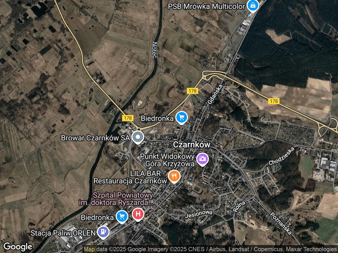 Działka budowlana Czarnków, ul. Wodna