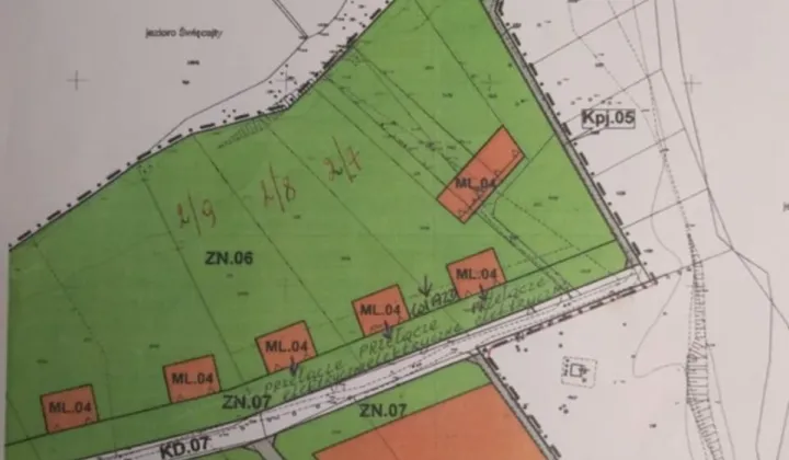 Działka rekreacyjna Kal