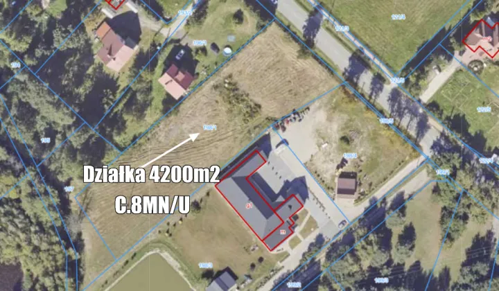 Działka inwestycyjna Kady, ul. Mazowiecka