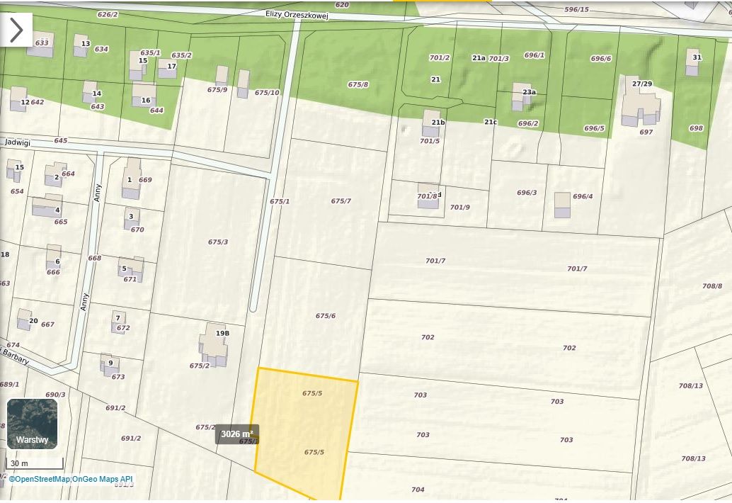 Działka rolno-budowlana Rosanów, ul. Elizy Orzeszkowej. Zdjęcie 4