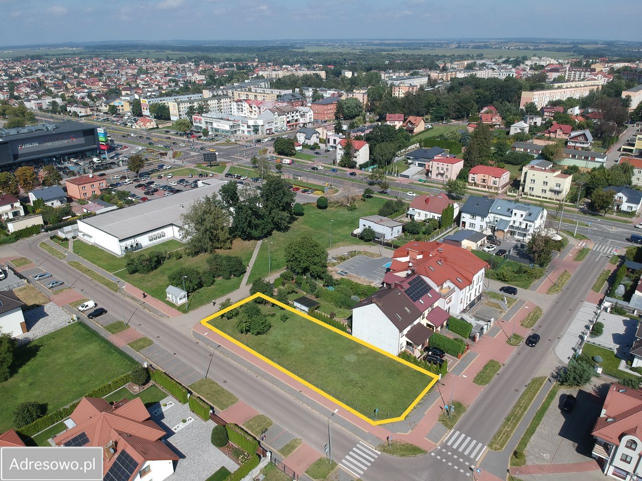 Działka inwestycyjna Łomża Śródmieście, ul. Pana Tadeusza. Zdjęcie 8