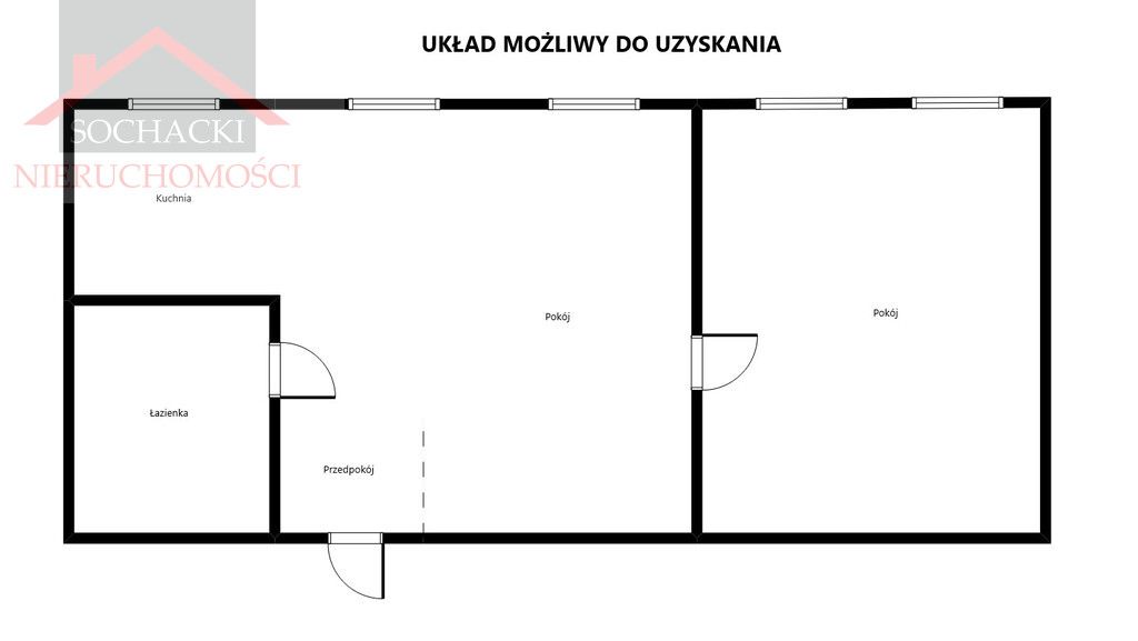 Mieszkanie 2-pokojowe Lubań, ul. Stanisława Worcella. Zdjęcie 11