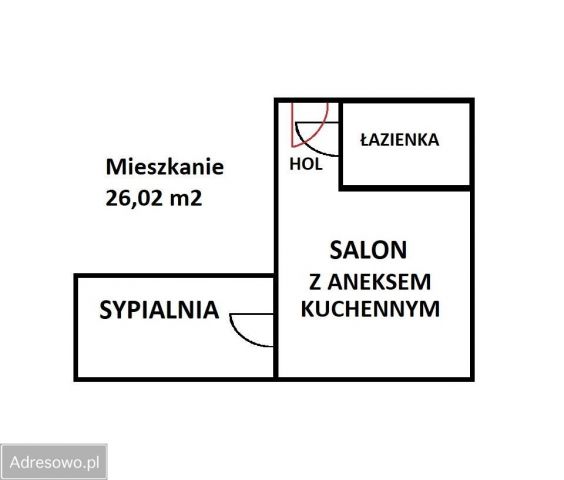 Mieszkanie 2-pokojowe Warszawa Powiśle, ul. Ludna. Zdjęcie 1