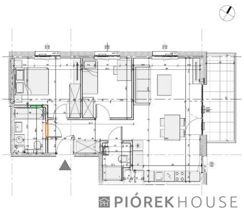 Mieszkanie 3-pokojowe Warszawa Wawer, ul. Mieczysława Pożaryskiego. Zdjęcie 12
