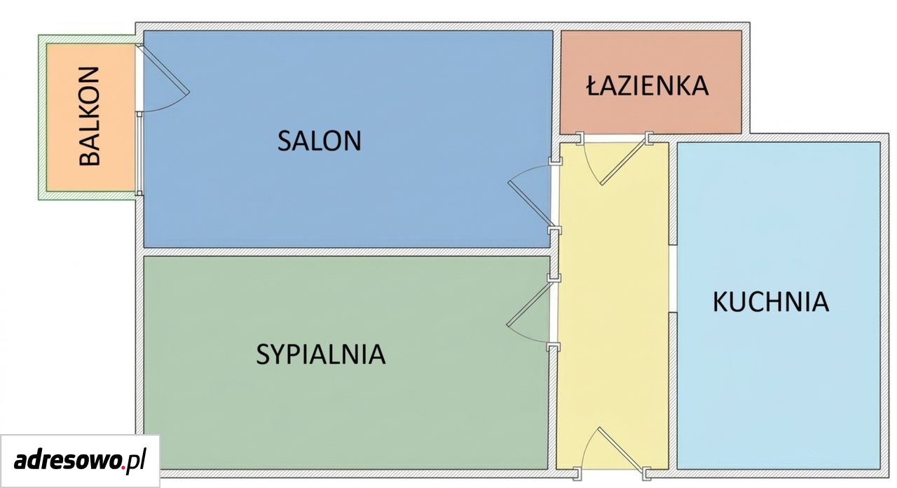 Mieszkanie 2-pokojowe Brzeg Dolny, ul. Juliusza Słowackiego. Zdjęcie 10