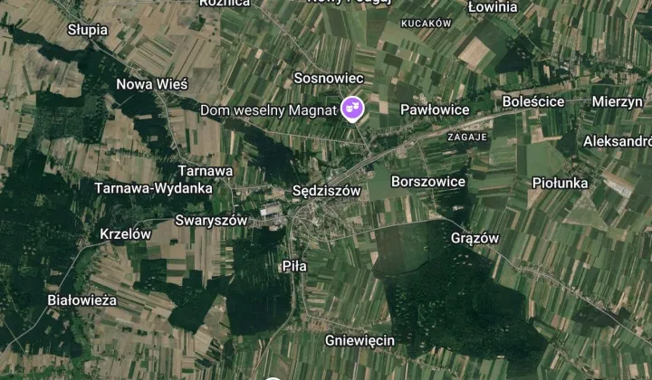 Działka budowlana Sędziszów, Kościelna
