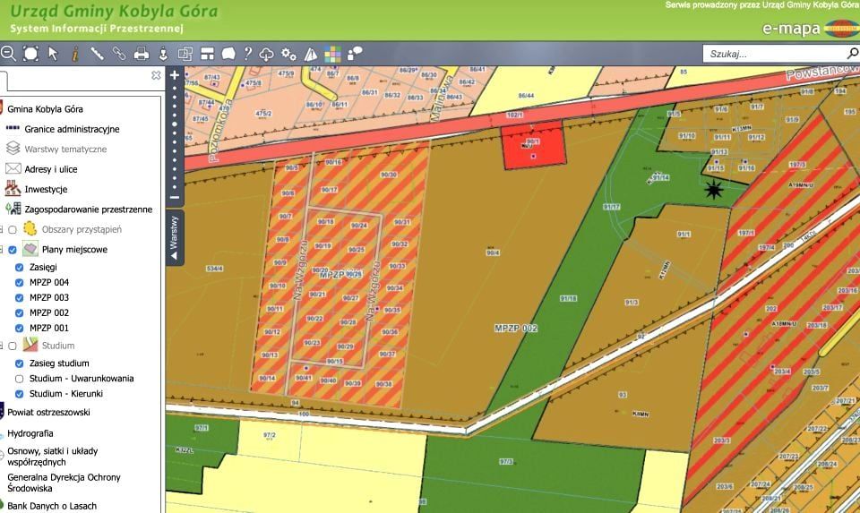 Działka budowlana Kobyla Góra. Zdjęcie 3