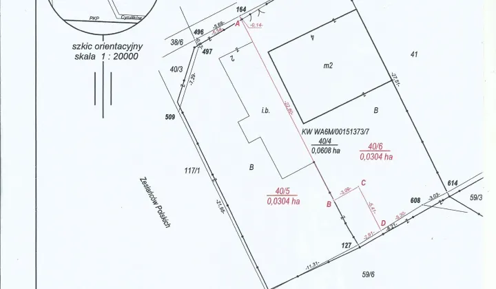 Działka budowlana Warszawa Rembertów, ul. Zawiszaków