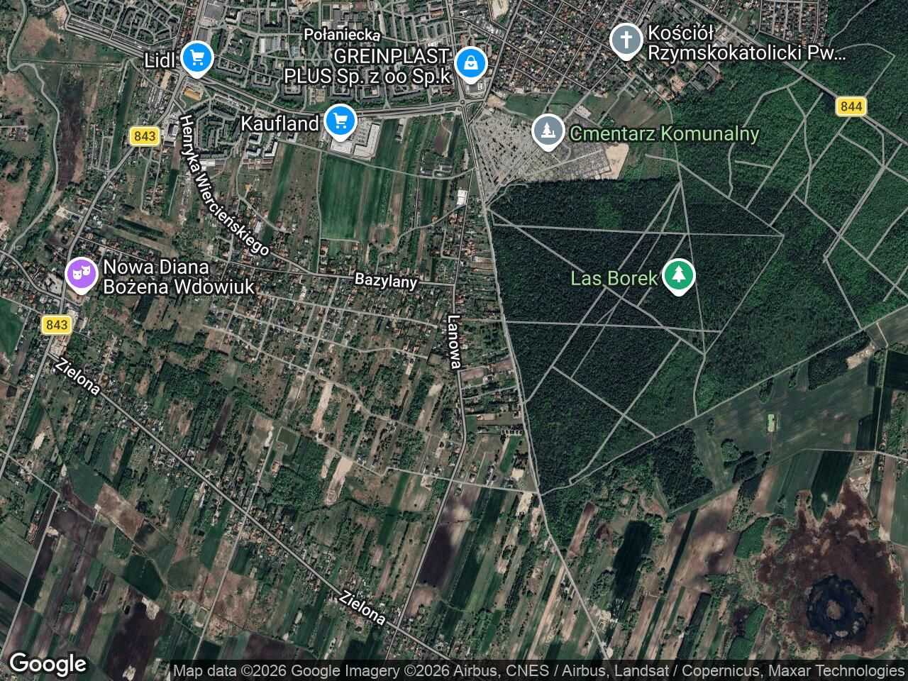 Działka rolna Pokrówka Nowa Pokrówka, ul. Łanowa