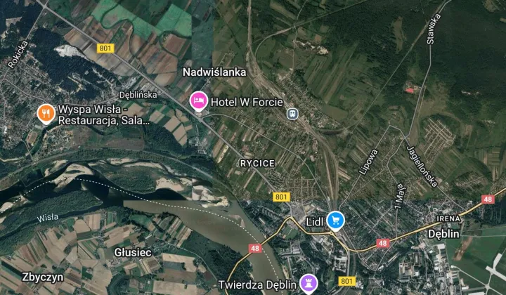 Działka budowlana Dęblin Michalinów, ul. Stefana Okrzei