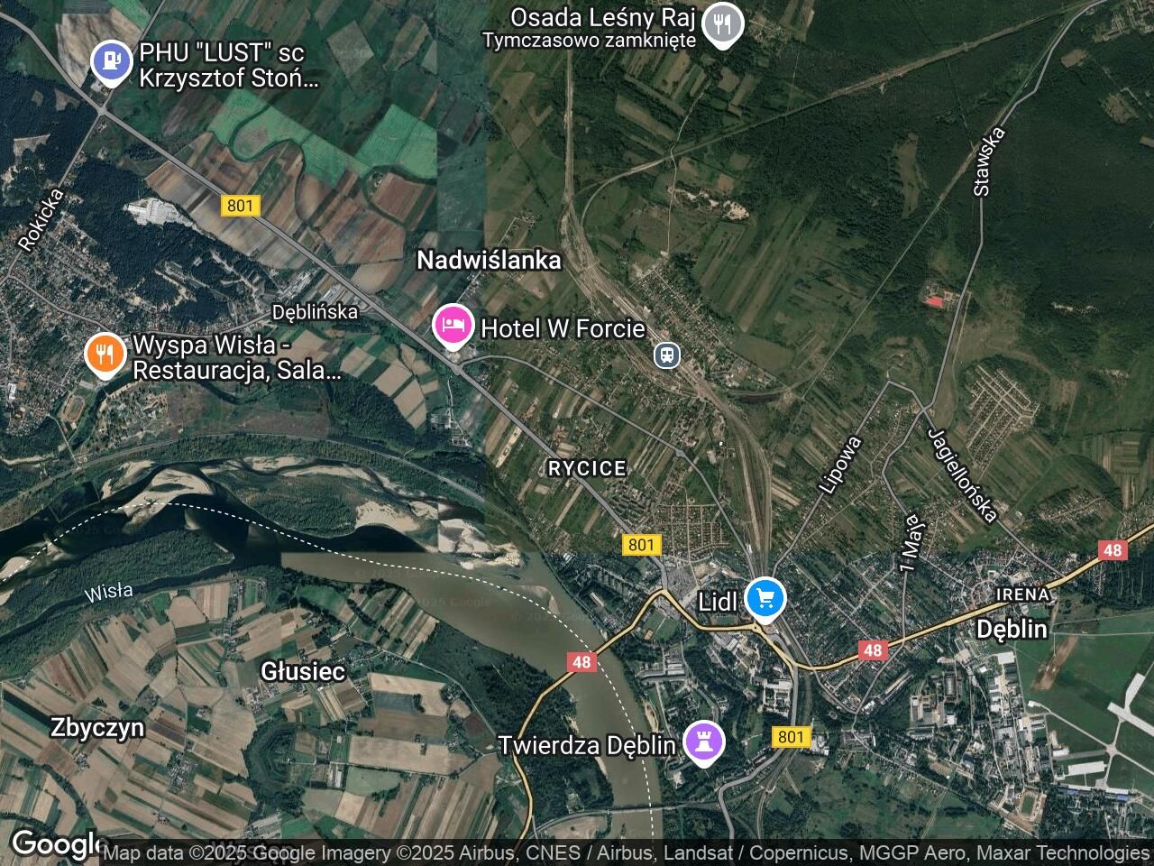 Działka budowlana Dęblin Michalinów, ul. Stefana Okrzei