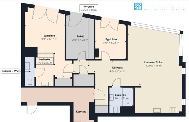 Mieszkanie 4-pokojowe Katowice Śródmieście, ul. Sokolska. Zdjęcie 20